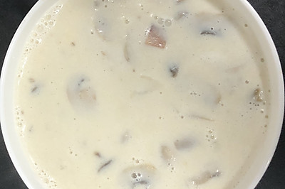 简便版本的奶油蘑菇浓汤
