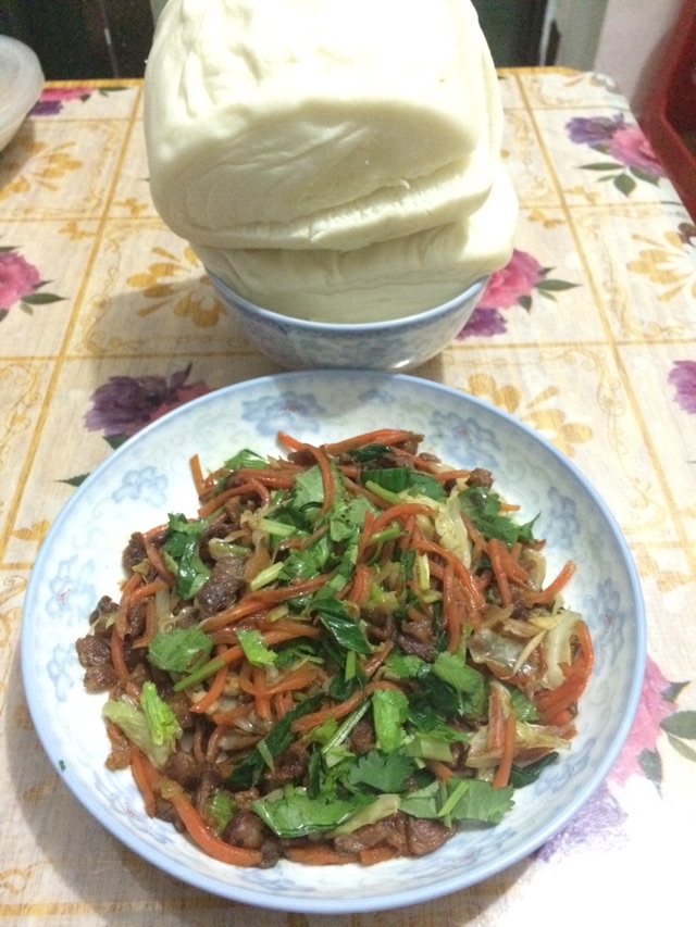 馒头版肉夹馍的做法图解14