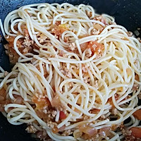 番茄肉酱烩意大利面的做法图解14