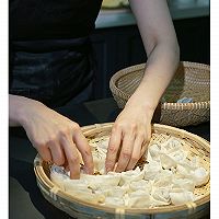 荠菜春笋馄饨丨春色如此温柔，荠菜那么野的做法图解11