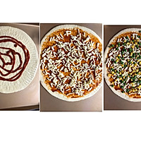 披萨-奥尔良鸡排+香肠的做法图解4