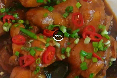 红焖鸡腿（胖妈私房菜）