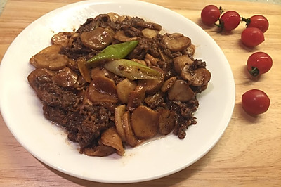 菇炒牛肉