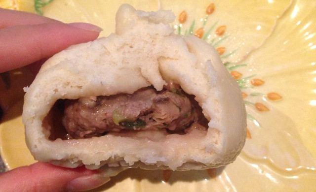 香辣香菇牛肉包子