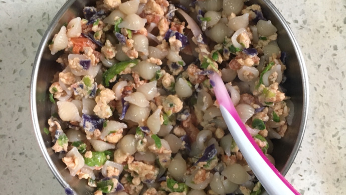 婴儿辅食 五彩贝壳面