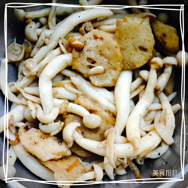 鱼丸海鲜菇的做法