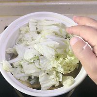 白菜豆腐烩元宝的做法图解12