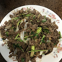 葱爆羊肉卷