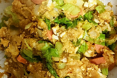 土豆泥生菜沙拉