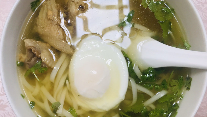 生姜“鸡汤”挂面