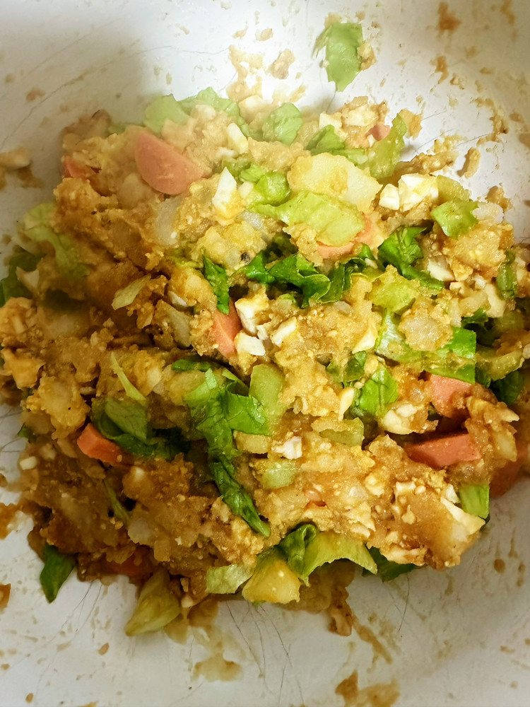 土豆泥生菜沙拉的做法