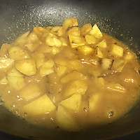 咖喱肉圆焖土豆的做法图解4