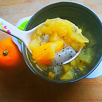 冬日下午茶-水果西米羹（厨房神器电饭煲版♥简单到么么哒☞）的做法图解9