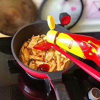 #豪吉川香美味#麻辣川香杏鲍菇炒肉的做法图解6