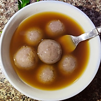 补气养血红糖姜茶汁汤圆的做法图解4