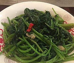 蒜蓉红薯叶的做法