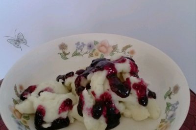 蓝莓土豆泥