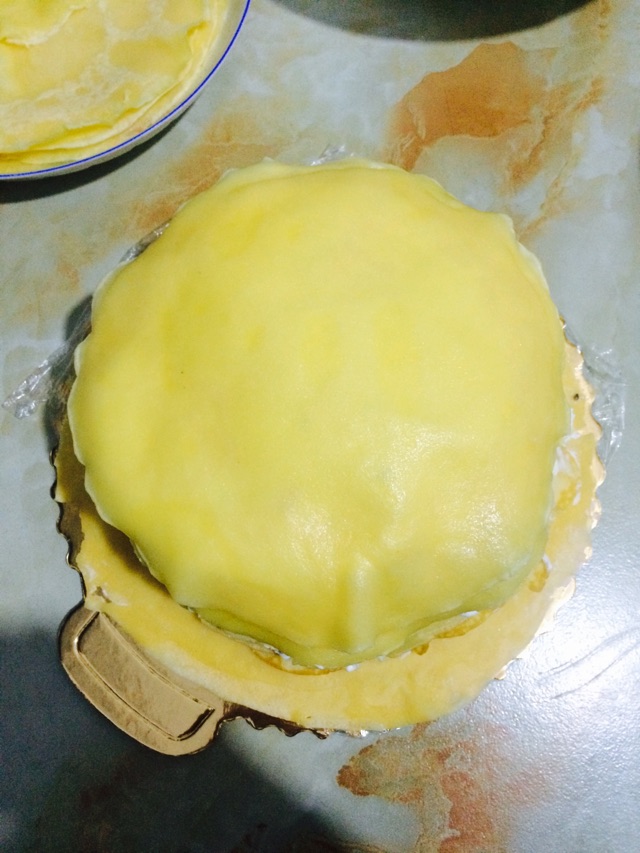 火龙果千层蛋糕