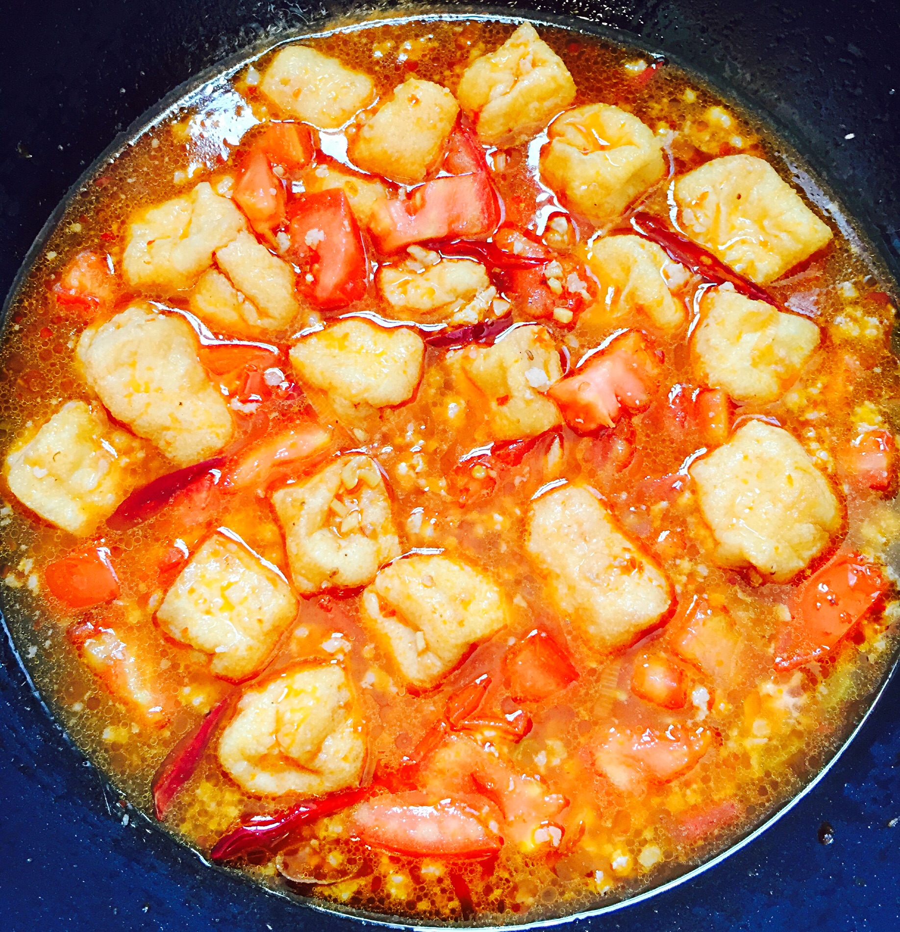 电饭煲就可以完成的—番茄虾仁焖饭