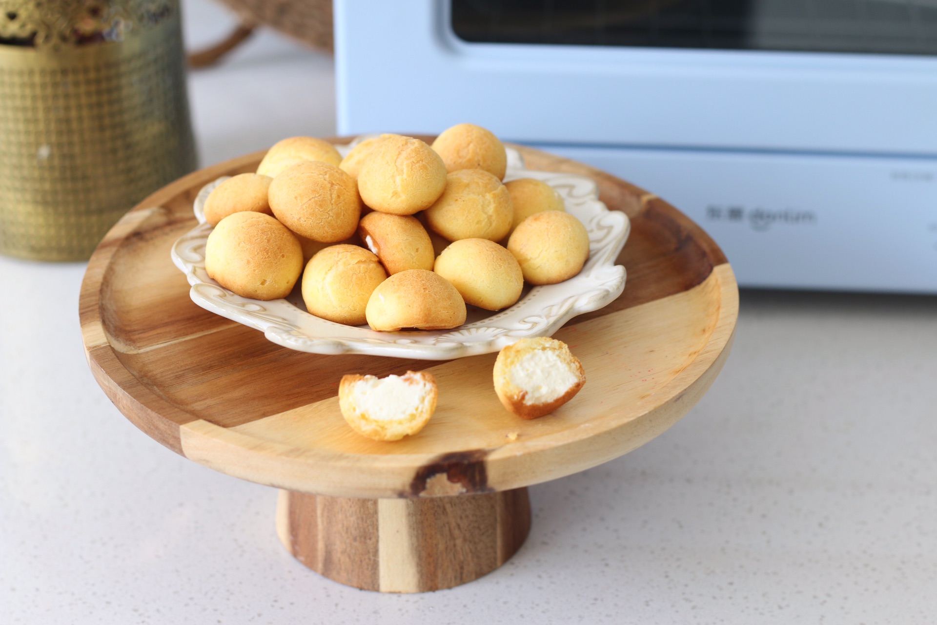 Mini puff-
