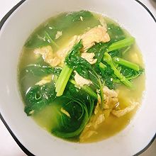 炒蛋冬寒菜汤