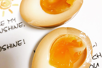 日式溏心蛋  换个方法吃鸡蛋