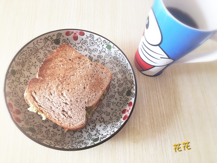 牛油果鸡蛋三明治的做法图解8