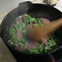 青椒炒牛肉的做法图解4