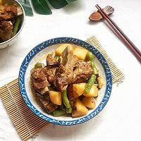 吃肉肉，不想长肉肉～双豆炖排骨的做法图解7