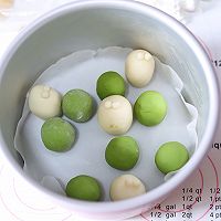 卡通挤挤馒头的做法图解3