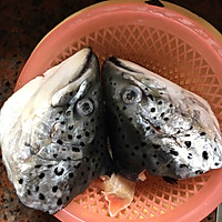 #百梦多圆梦季#咖喱三文鱼头的做法图解2