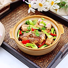 #合理膳食 营养健康进家庭#红蟹鱼酱焖冻豆腐