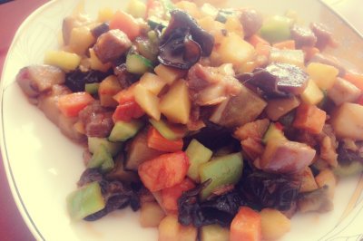春分食谱-丰收彩虹丁
