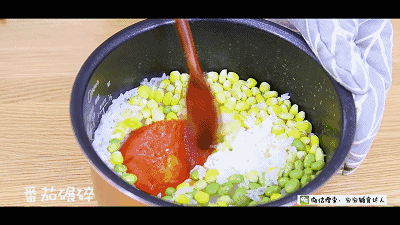 番茄玉米焖饭  宝宝辅食食谱的做法图解8