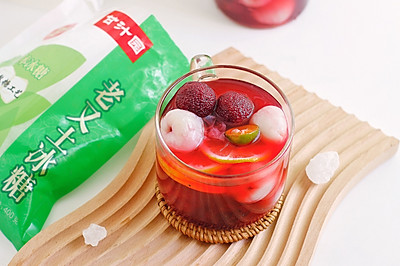 夏日清凉冰爽冷饮，水果千层