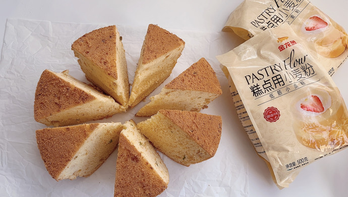 香葱肉松戚风蛋糕（8寸）