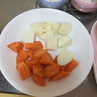 胡萝卜 山药 羊肉汤的做法图解2