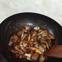 辣炒花蛤的做法图解4