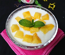 大果粒芒果酸奶的做法