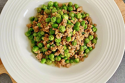肉末豌豆