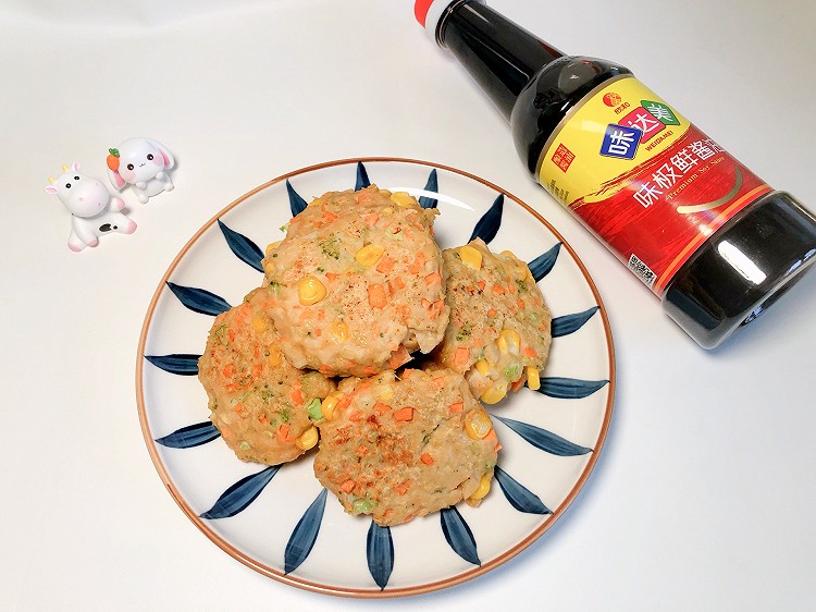 鸡肉时蔬饼的做法