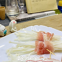 #开启冬日滋补新吃法#培根卷金针菇，好好吃，你一定要会做的做法图解5