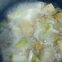 汆羊肉豆腐角的做法图解9