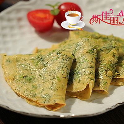 茴香鸡蛋软饼