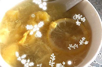 柠檬葡萄水果羹