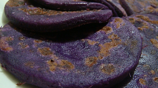 平底锅煎紫薯饼的做法