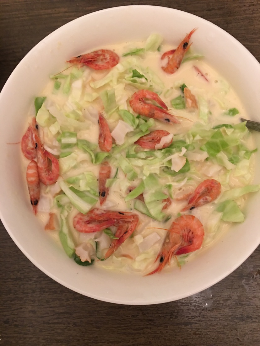 包菜煎饼的做法图解3