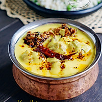 印巴美食（素）【鹰嘴豆酸奶咖喱】 Kadhi的做法图解8
