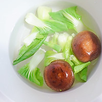 香菇油菜粥·辅食的做法图解3