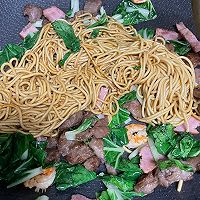 一次炫两盘的快手家常懒人神仙炒面，秒杀路边摊，超级好吃的做法图解8